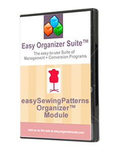 Picture of easySewingPatterns Organizer™ Module - Standard Edition